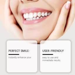 Instant Smile Comfort Fit Flex Denture Set With Gutta-Percha Safe Material Restoration Decorate Gaps Temporary Full Dentures Kit