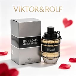 Viktor&Rolf Boom! Men's Perfume - Spicy Wood Mixed With Amber and Vanilla, 3.4 Ounces, Lasting Fragrance, High-quality Men's