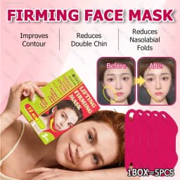 V-face Repair Mask, Eliminates double Chin, improves facial contouring, shaping bandage, quickly slims the face, removes masseter muscle, facial lifting band, anti-aging, deep hydration, creating a V-shaped face.
