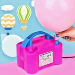 Brand-New Upgraded Electric Air Pump Blowing Balloon Machine Air Pump Inflatable Tube Inflatable Machine Playing Balloon Blowing Balloon.