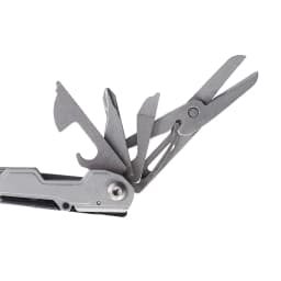 SOG 19 in 1 PowerLitre Mini Multi-tool Pliers 5 Inch Stainless Steel Folding EDC Pocket Knife With Wine Corkscrew Screwdriver Wire Cutter Scissors Can Bottle Opener For Camping Car Travel Survival Daily Carry, Portable Outdoor Emergency Repair Hand Tools
