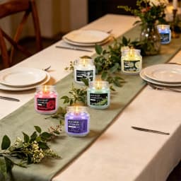 12-Pack Small Rotating Bottle Cap Candles with 6 Fragrance Options Warmth Charm for Home Decor Weddings Birthdays Teacher Appreciation