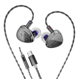 KBEAR Tourbillon-X TB-X IEMS in-Earphone Wired Headphones 10mm CVD-Coated Carbon Fiber Diaphragm Deep BassGaming Headset