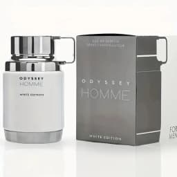 Odyssey Homme White Edition white limited edition men's perfume spray fresh wood tone, lasting fragrance, unique and advanced, suitable for any venue