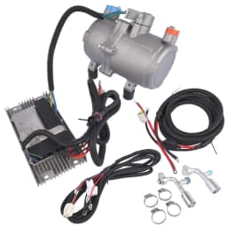 AP03 Universal Auto 12V Electric Semi-closed Horizontal Scroll A/C Compressor Kit