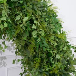 Mori Greenery Plants Leaves Flower Row Wedding Backdrop Decor Arch Floral Arrangement Window Display Banquet Event Props A8872
