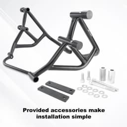 Motorcycle Stunt Cage Engine Guard Crash Bar Rear Footrests Subcage Step Plate Stunt Protection YZF-R7 R7 2021-2025 For Yamaha