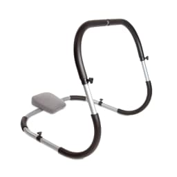 Barbell Ab Exerciser for Core Strength Training and Muscle Toning at Home or Gym