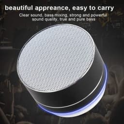 Portable Bluetooth Speaker Rechargeable Wireless Stereo Bass USB/TF/FM Mode Lot
