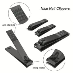 Nail Clipper Set - High-Quality Complete Set Of 8/15/24 Pieces. Set Includes Nail Scissors, Clippers, Household Beauty Tools, Ear Pick, Dead Skin Trimmer, Pedicure Tools. Birthday Gift. Portable Personal Care Tools. Suitable For Travel Or Home Use.
