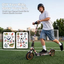 Electric Scooters for Adults, Max 19 Miles and 19 MPH 350W Foldable E Scooter with Side Light & APP