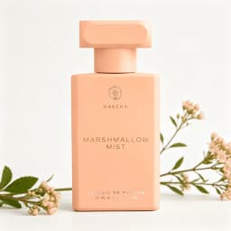 OAKCHA Marshmallow Mist Extrait De Parfum For Women Airy Marshmallow Cream Vanilla Soft Musk Gentle Cozy Aroma All Day Wear Compact 50ml Travel Bottle Perfect Valentine Birthday Girly Perfume Gift for Ladies