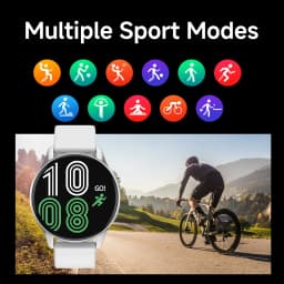 New Smartwatch for Men and Women,Wireless Calling,Multiple Sports Modes,Fitness Tracker, Suitable for IPhone and Android,Silicone Strap, ,Unisex, Ideal As A Gift