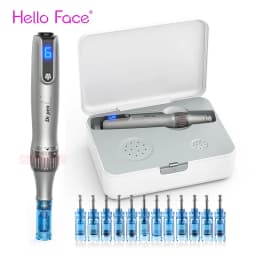 Dr. Pen M8S Microneedling Pen with 12 Replacement Cartridges Wireless Derma Microneedle Pen Kit ≤0.25mm Needle Skin Care Tool