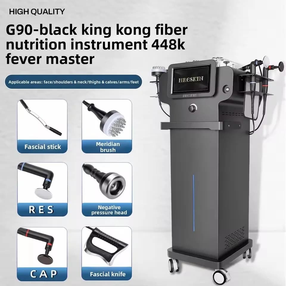 Latest 448k CET RET Tecar Therapy Physiotherapy Wrinkle Removal Pain Relief CET RET Physiotherapy RET CET Slimming Machine