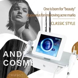 2-in-1 Gold RF Microneedle Machine Microcrystalline Skin Repair Wrinkle Removal Skin Tightening Device For Beauty Salon