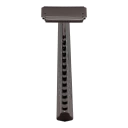 Classic Metal Double-Layer Semi-Blade Razor Manual Shaving Razor Stainless Steel Double-Sided Blade Beard Razor