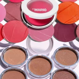 Mario Blush Single Color Matte Makeup Blushes Silky Matte Bronzer Setting Palette Cheek Contour Blush Facial Makeup Cosmetics