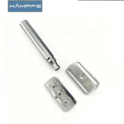 Kampfe Manual CNC Stainless Steel Polishing Double Edge Safety Razor Beard Shaver Father’s Day gift