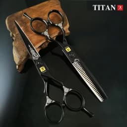 TITAN Hair Scissors Professional Barber Tool Cutting Hairdressing Thinning Shears 5.5 Inch 6.0 Inch