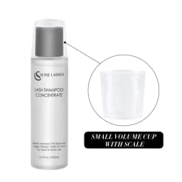 SENSE LASHES Lash Shampoo Concentrate No Stimulation Lash Cleanser DIY Professional Eyelash Extension Bath Foam Makeup Remover
