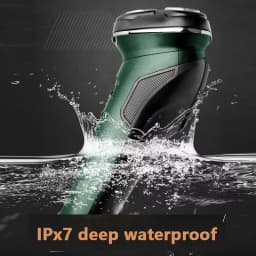 Kemei 2805 LCD Display IPX7 Waterproof Electric Shaver for Men Wet Dry Beard Electric Razor Facial Shaving Machine Rechargeable