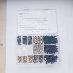 1500pcs/lot Hair Scissor Parts Scissors Repair Kits Accessories Including Bumpers/Finger Rests/Washer