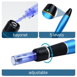 Dr Pen Ultima A1 Microneedling Professional Derma Pen A1 Wireless Button 5 Levels Adjustment Scars Stretch Marks Helpful