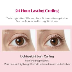 ETUDE Curl Fix Mascara 02 Brown,Smudge-Proof & Volume-Boosting,Lash Holding Power & Natural Finish,Korean Cosmetic,Korean Makeup