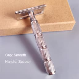 Dscosmetic T7 316L Stainless Steel Double Edge Safety Razor