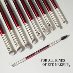 BEILI Makeup Brushes 15Pcs Professional Eyeshadow Brush Set
