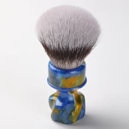 YAQI Starry Night New 28MM Synthetic Hair Mens Wet Shaving Brush