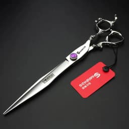 Japanese Hairdressing Scissors 8 Inch Professional Barber Scissors Hairdresser Set 440C Scissors Hair Cutting Scissors