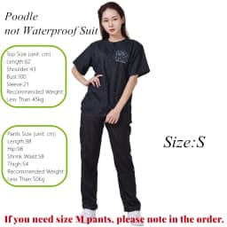 S/M/L/XL/3XL Pet Groomer Waterproof Uniform Suit Cut Pet Hair Breathable Soft Pet Beautician Overalls Set Pro Groomer Robe G0708
