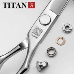 Titan Professional Hair Scissors Thinning Cutting Barber Hair Shears Scissor Hairdressing Scissors 5.0/5.5/6.0/6.5inch 440C