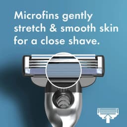 Gillette Mach3 Razor Blade for Men Shaver Refills with Lubrastrip 3 Layers Blades Fast Cutting Face Beard Cartridges 4pcs 8pcs