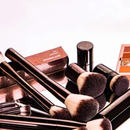 Hourglass Cruelty Free Makeup Brush-2024 New 10 Brushes Set Blusher Powder Eyeshadow Foundation Brush Luxury Vegan Makeup Tools