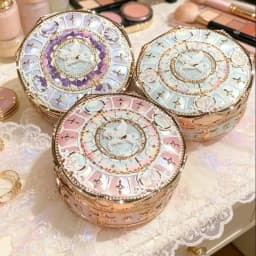 Flower Knows Swan Ballet Knight Unicorn Setting Loose Powder Makeup Matte Finishing Oil Control Fine Silly Texture Powder