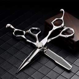 Professional Hairdresser Scissors 6.0Inch Japan 440C Steel Hair Cutting Tools Barber Shears Hairdressing Thinning