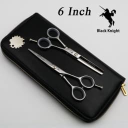 5.5/6 Inch Professional Hairdressing Scissors Set Cutting+Thinning Barber Shears High Quality Personality 35/38 Teeth