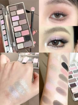Cheeryep New Spring/Summer 16 Color Eyeshadow Plate Glitter Chamelon Matte Pearlescent Flash Plate Qian Yan Cowherd Sequins