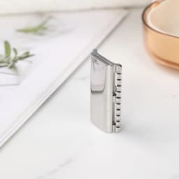 YAQI Ghost 70SP 316 Stainless Steel Polished Safety Razor Head with 0.7mm Blade Gap