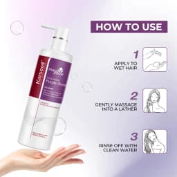 Karseell Purple Shampoo Neutralizes Brass & Yellow Tones Color-Correcting Shampoo For Blonde Silver Gray Highlighted Hair