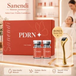 Sanendi Deep Infuse PDRN Essence - PDRN Salmon DNA Ampoule EGF Mask Korean Origin Skincare Home Salon 7ml X 5vials