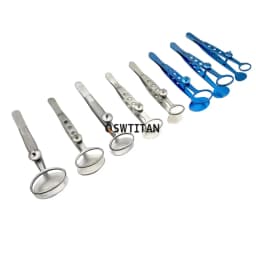 Chalazion Forceps Surgical Ophthalmic Tweezers Ophthalmic Eyelid Instrument Stainless steel/ Titanium alloy