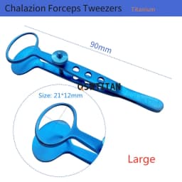 Chalazion Forceps Surgical Ophthalmic Tweezers Ophthalmic Eyelid Instrument Stainless steel/ Titanium alloy