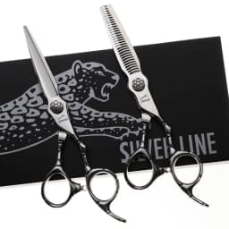6 Inch Professional Hairdressing Scissors Set Cutting+Thinning Barber Shears High Quality Personality Hair Scissors 30 Teeth