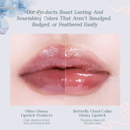 Flower Knows Butterfly Cloud Collar Collection Glossy Lipstick High shine hydrating non-greasy 3.5g
