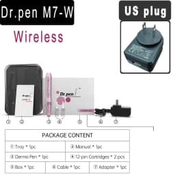 Dr. Pen M7Micro Needle Derma Pen Wireless / Wired Tattoo PMU Beauty Device Derma Stamp Face Skin Care ULTIMA-M7 Microneedling
