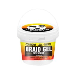 Braiding Hair Wax Edge Control, Strong Hold Long Lasting Hair Styling Wax, Large Capacity Big Jar Anti-Frizz Non-Greasy Hair Wax